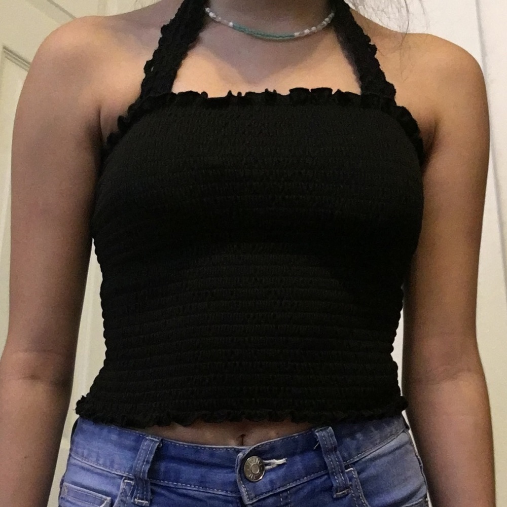 Black tube top